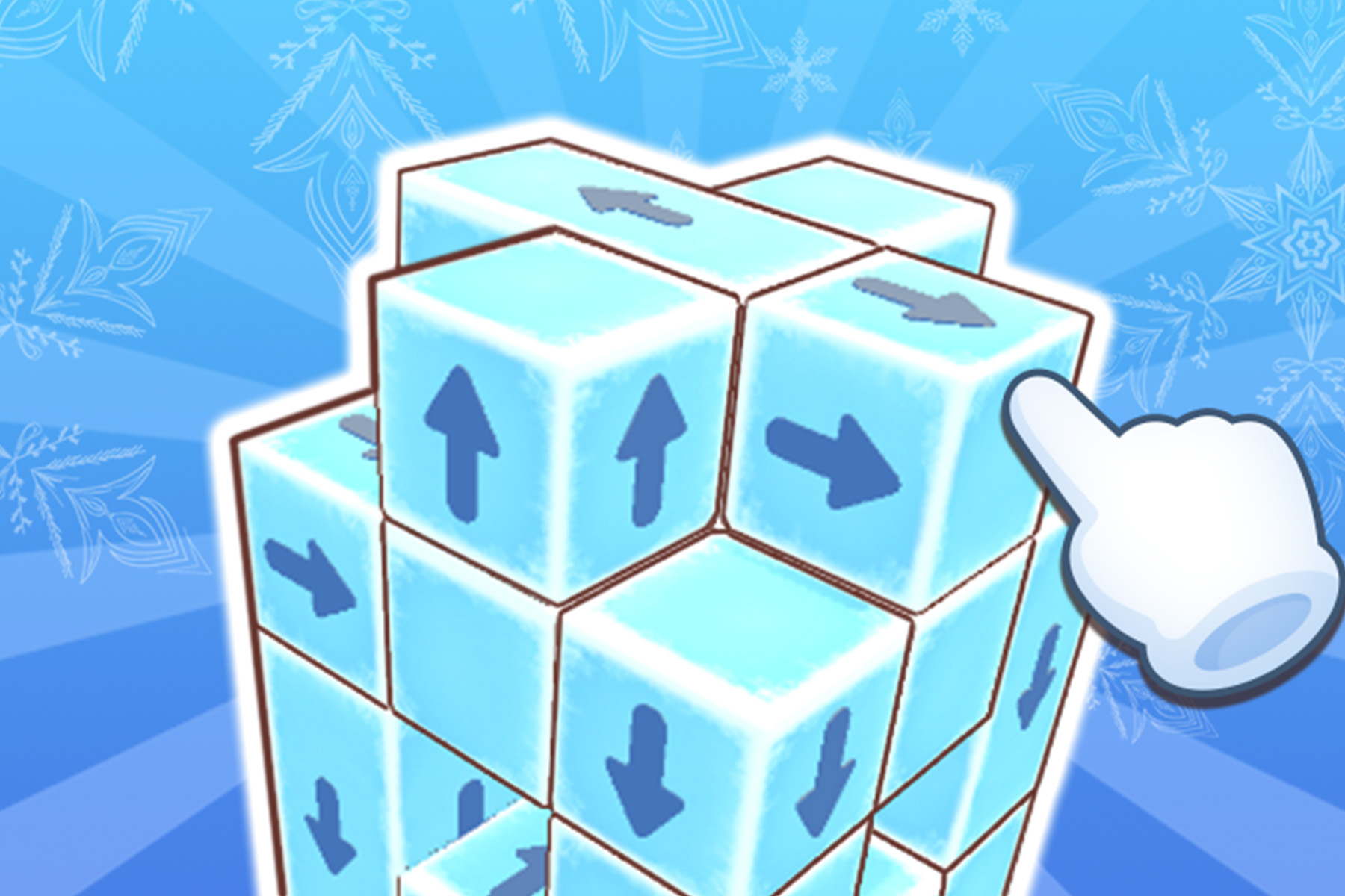 Disassemble the Cube Wooden in 3D!