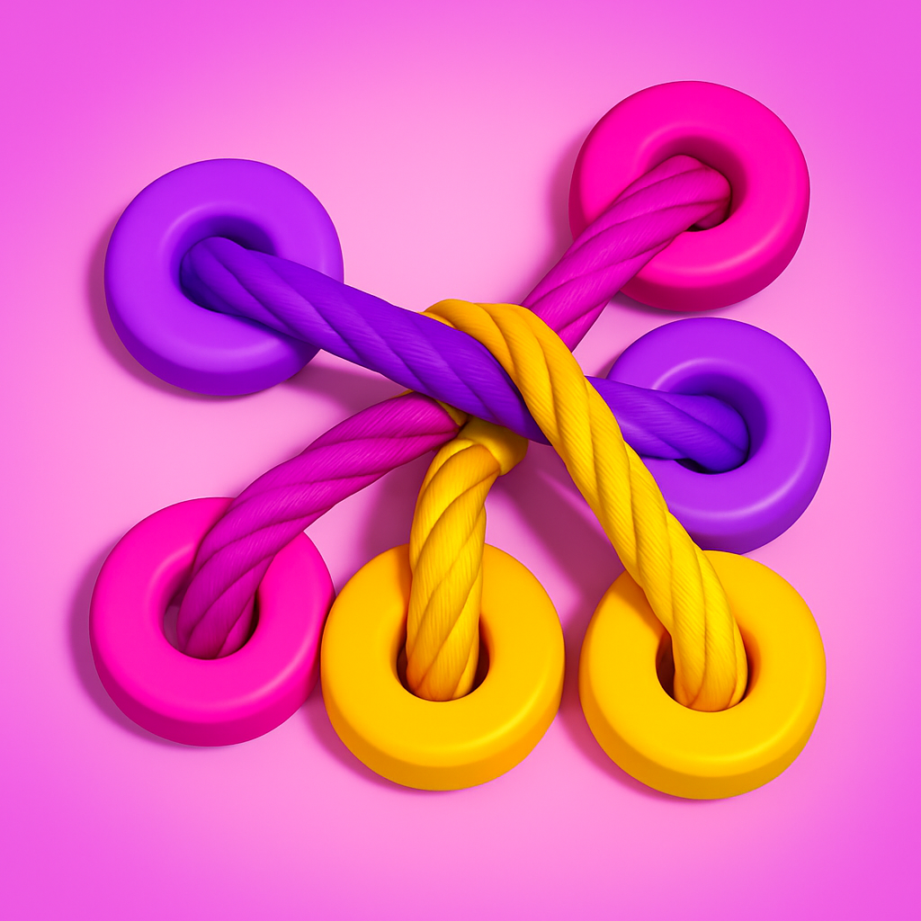 Tangle Rope 3D Untie Puzzle
